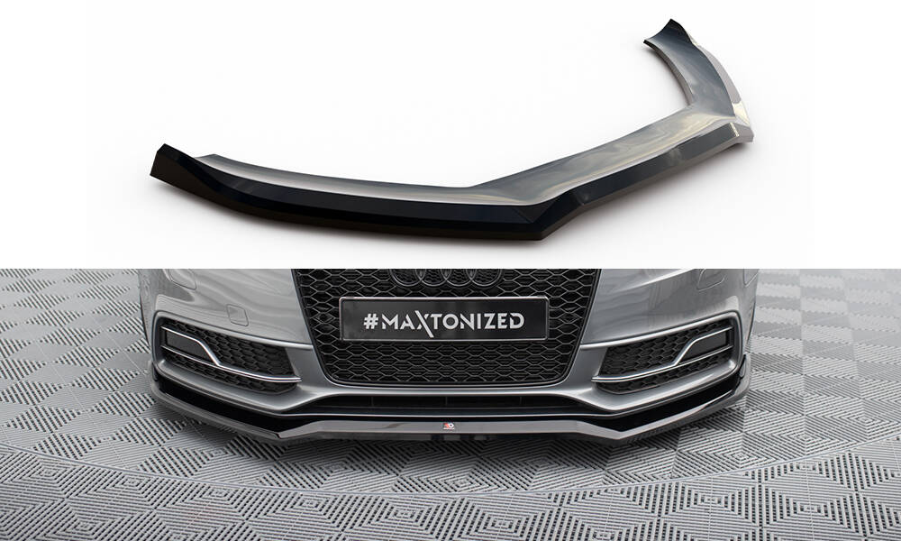 Maxton - FRONT SPLITTER V.4 AUDI S5 / A5 S-LINE COUPE / SPORTBACK 8T FACELIFT