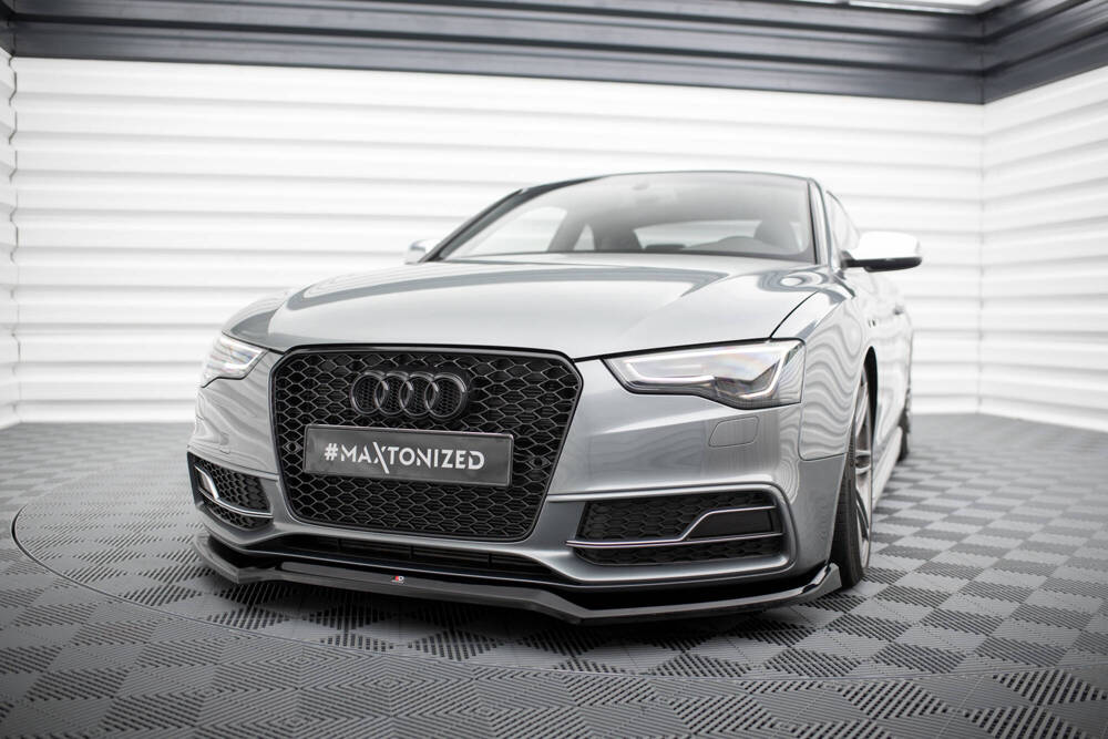 Maxton - FRONT SPLITTER V.4 AUDI S5 / A5 S-LINE COUPE / SPORTBACK 8T FACELIFT - 4