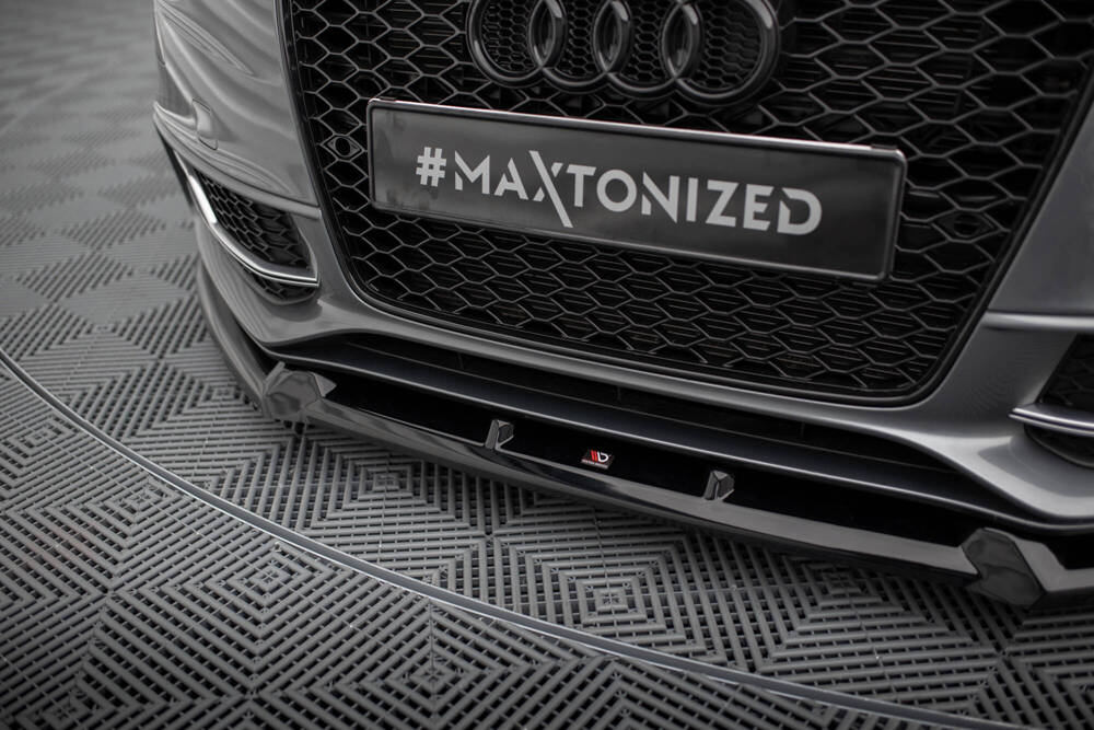 Maxton - FRONT SPLITTER V.3 AUDI S5 / A5 S-LINE COUPE / SPORTBACK 8T FACELIFT - 4