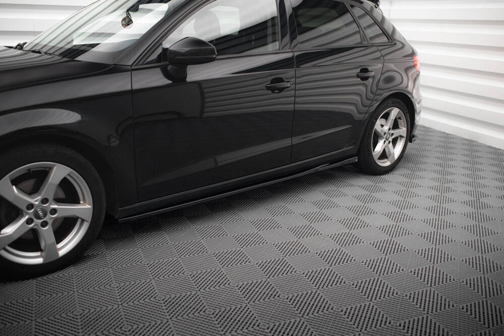 Maxton - SIDE SKIRTS DIFFUSERS AUDI A3 SPORTBACK 8V FACELIFT - 2
