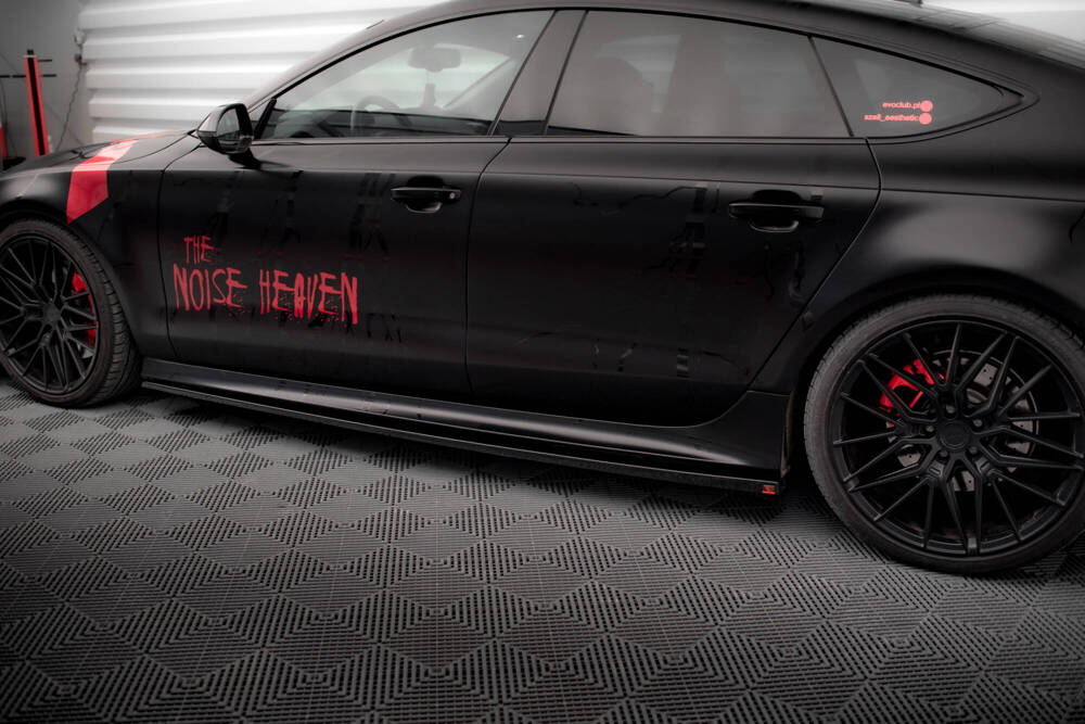 Maxton - Side Skirts Diffusers V.3 Audi RS7 C7 - 2
