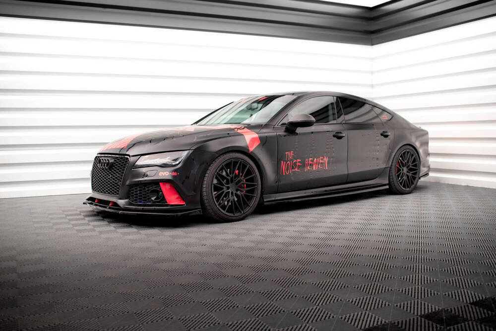 Maxton - Side Skirts Diffusers V.3 Audi RS7 C7 - 4