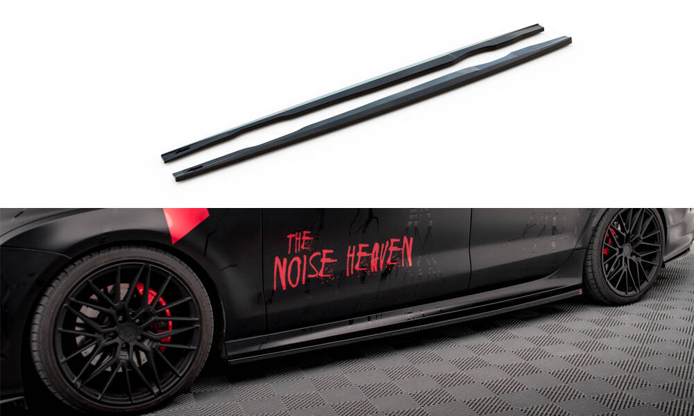 Maxton - Side Skirts Diffusers V.3 Audi RS7 C7