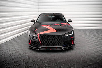 Maxton - FRONT SPLITTER AUDI A7 RS7 LOOK C7