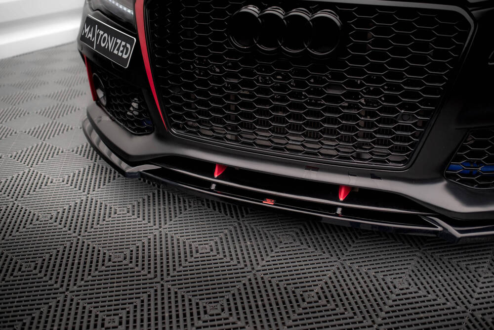 Maxton - FRONT SPLITTER AUDI A7 RS7 LOOK C7 - 3