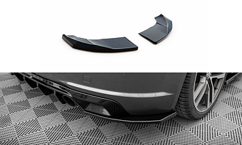 Maxton - REAR SIDE SPLITTERS V.2 AUDI TT S-LINE 8S