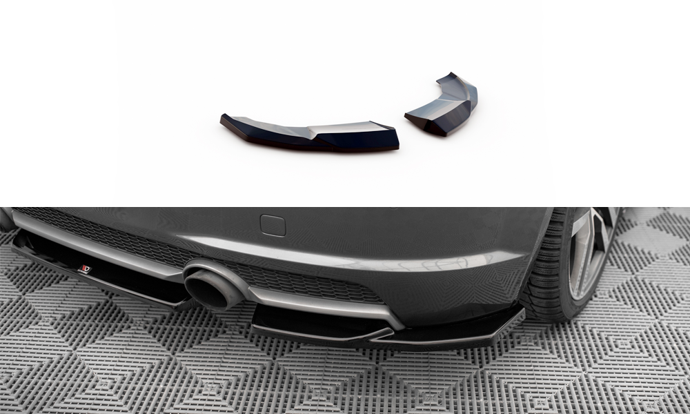Maxton - REAR SIDE SPLITTERS V.1 AUDI TT S-LINE 8S