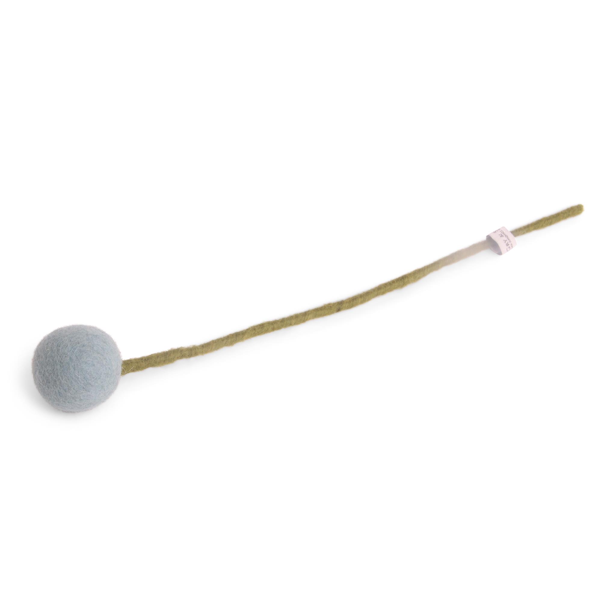 Ball flower 3cm Light blue