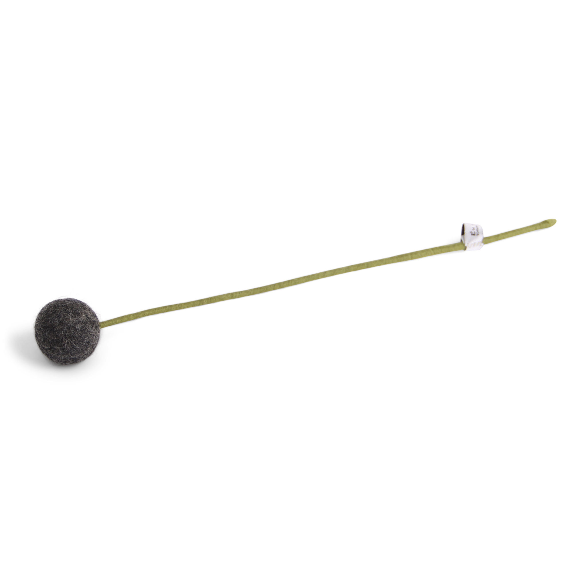 Ball flower 3cm Natural Black