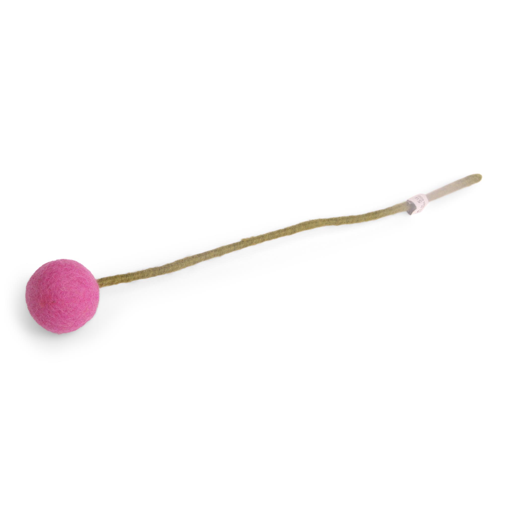 Ball flower 3cm Pink