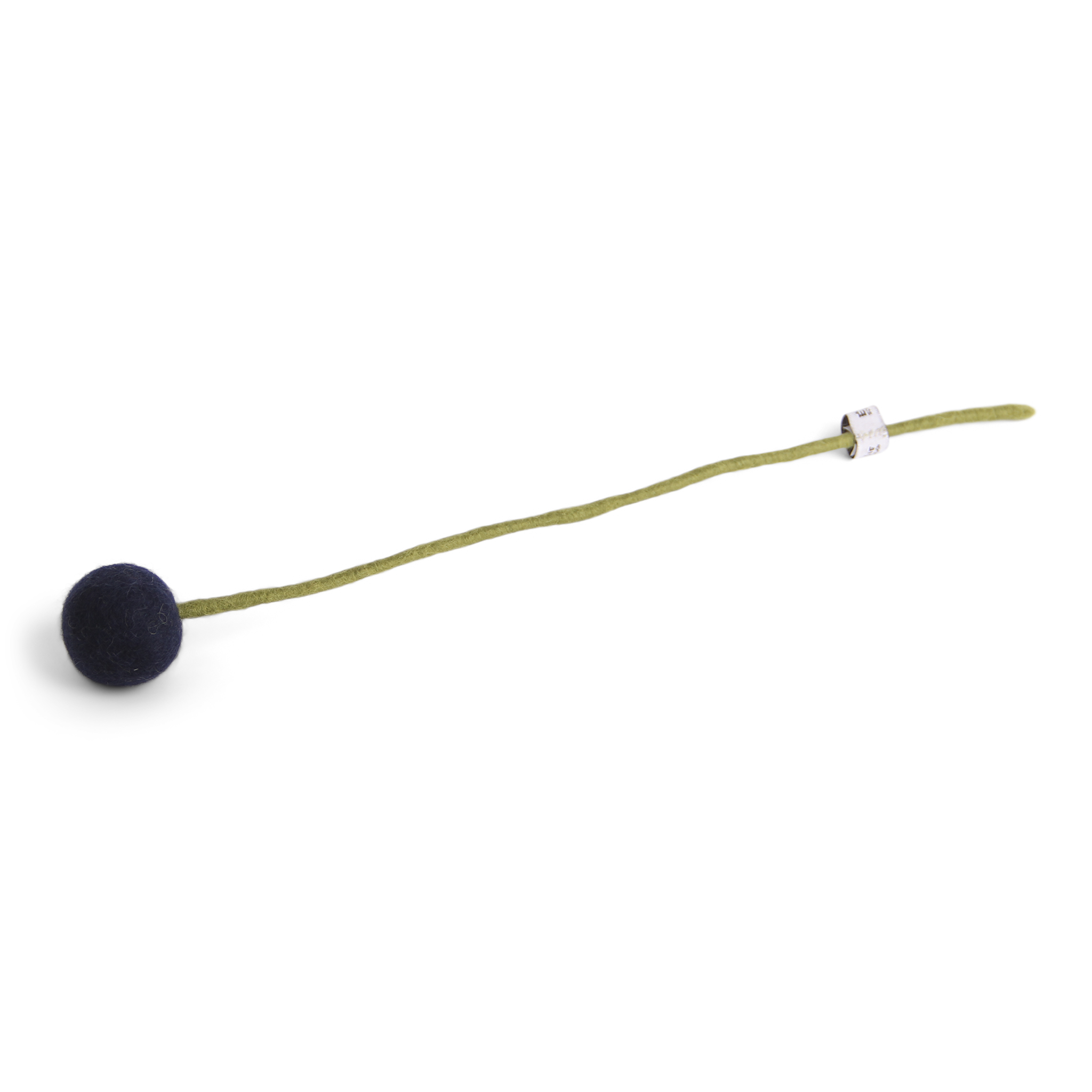 Ball flower 3cm Navy blue