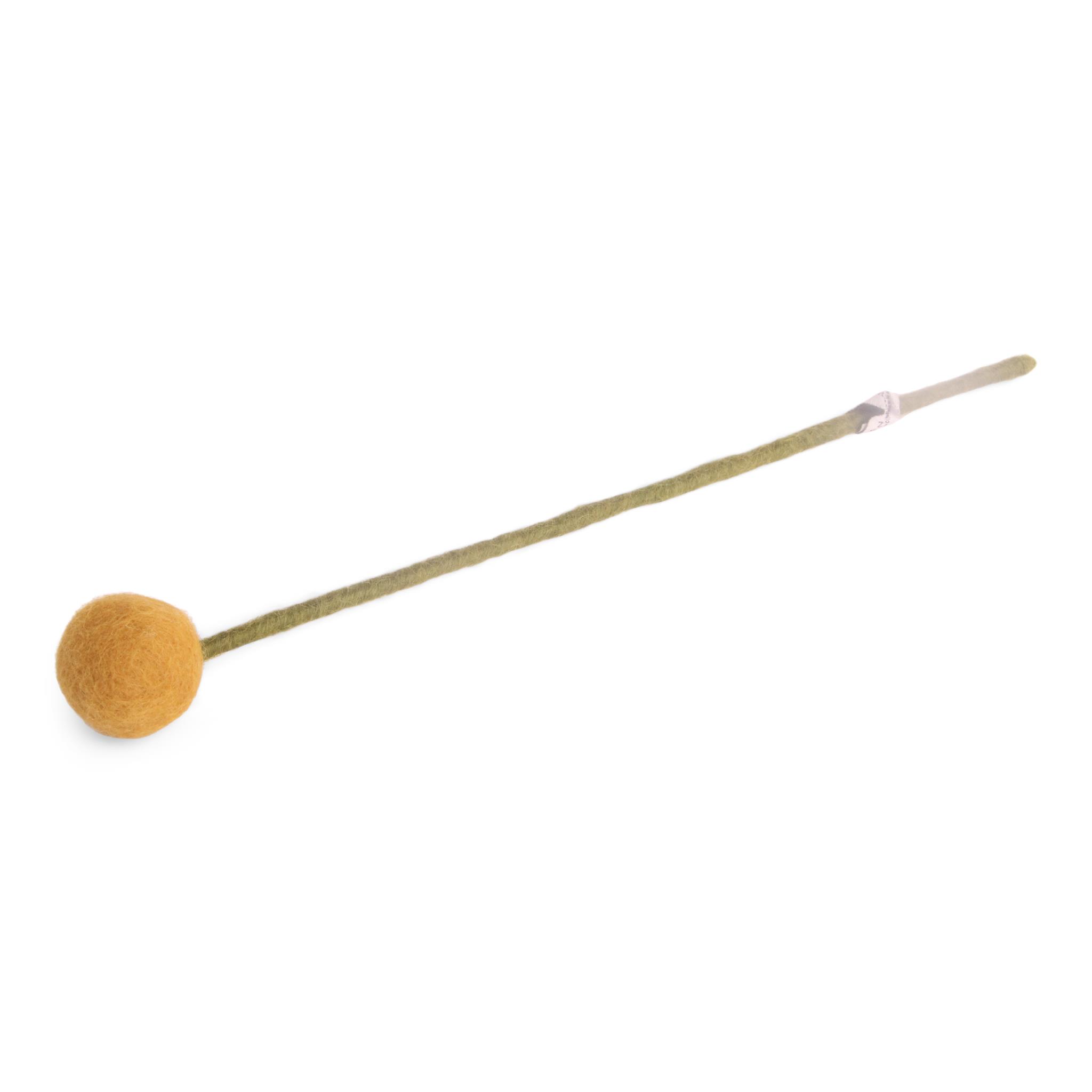 Ball flower 3cm Yellow