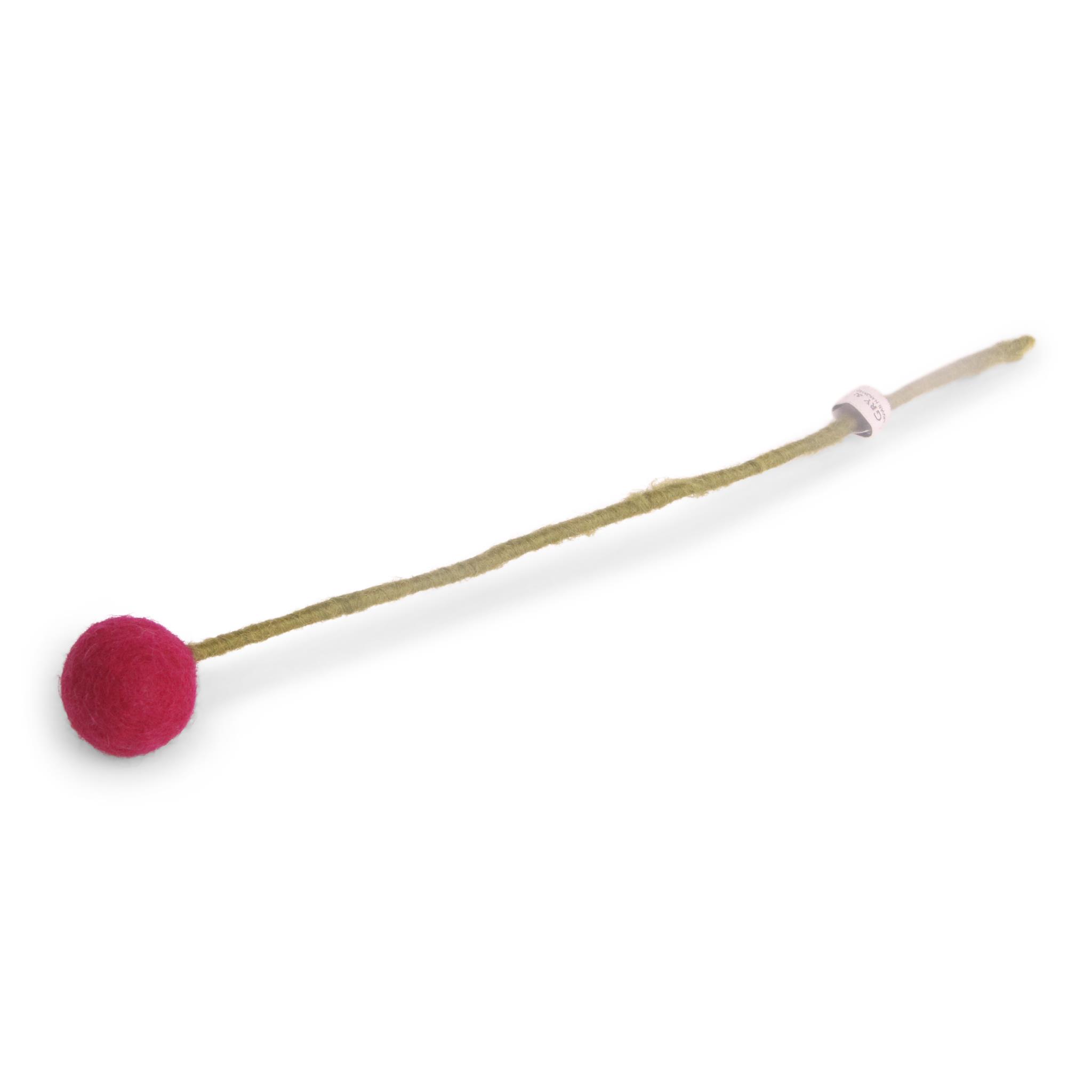 Ball flower 3cm Cerise