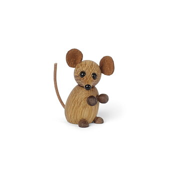 The City Mouse Trädekoration 6,7 cm Ek