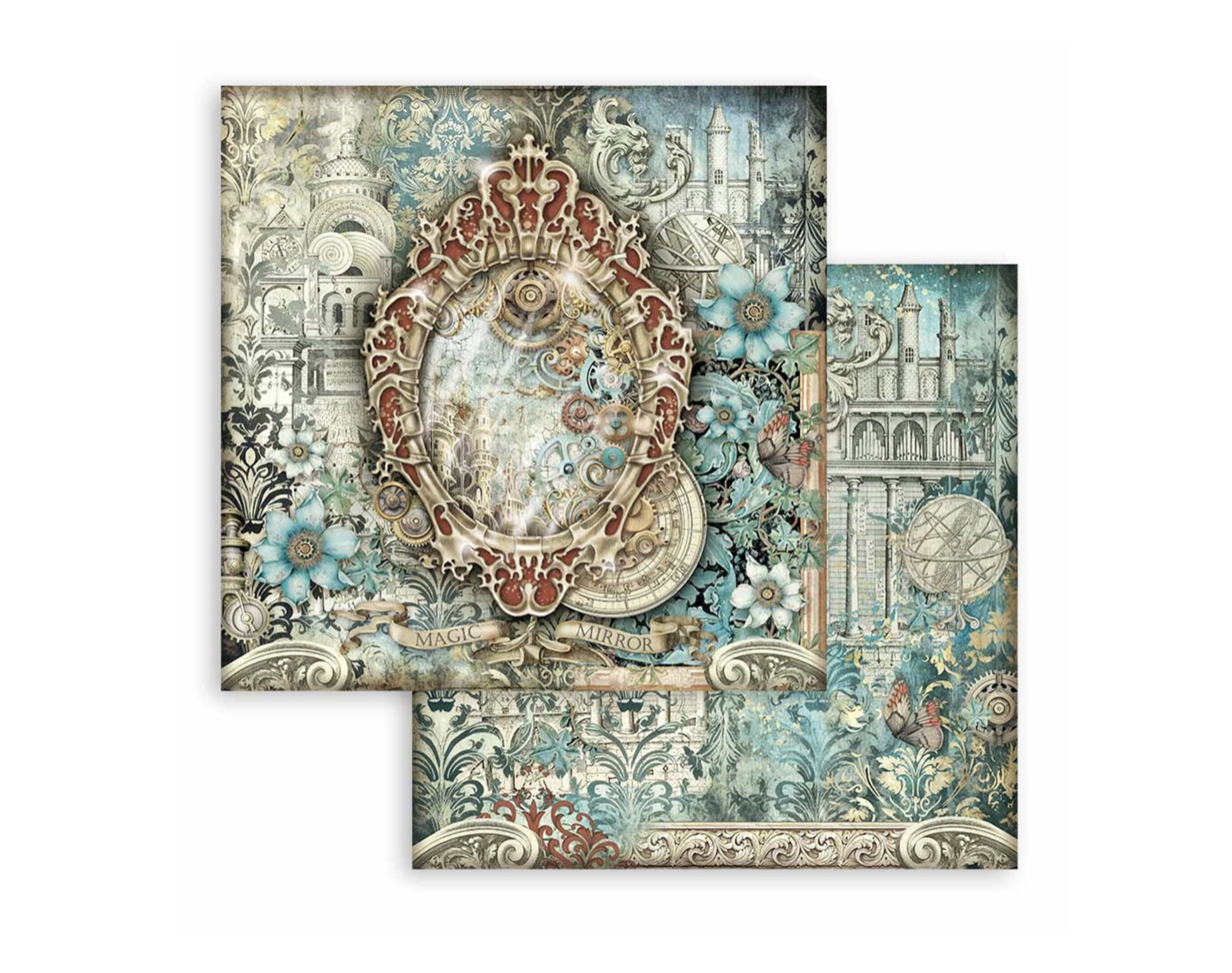 Stamperia Paper Pad 12X12 - Sir Vagabond in Fantasy World - 5