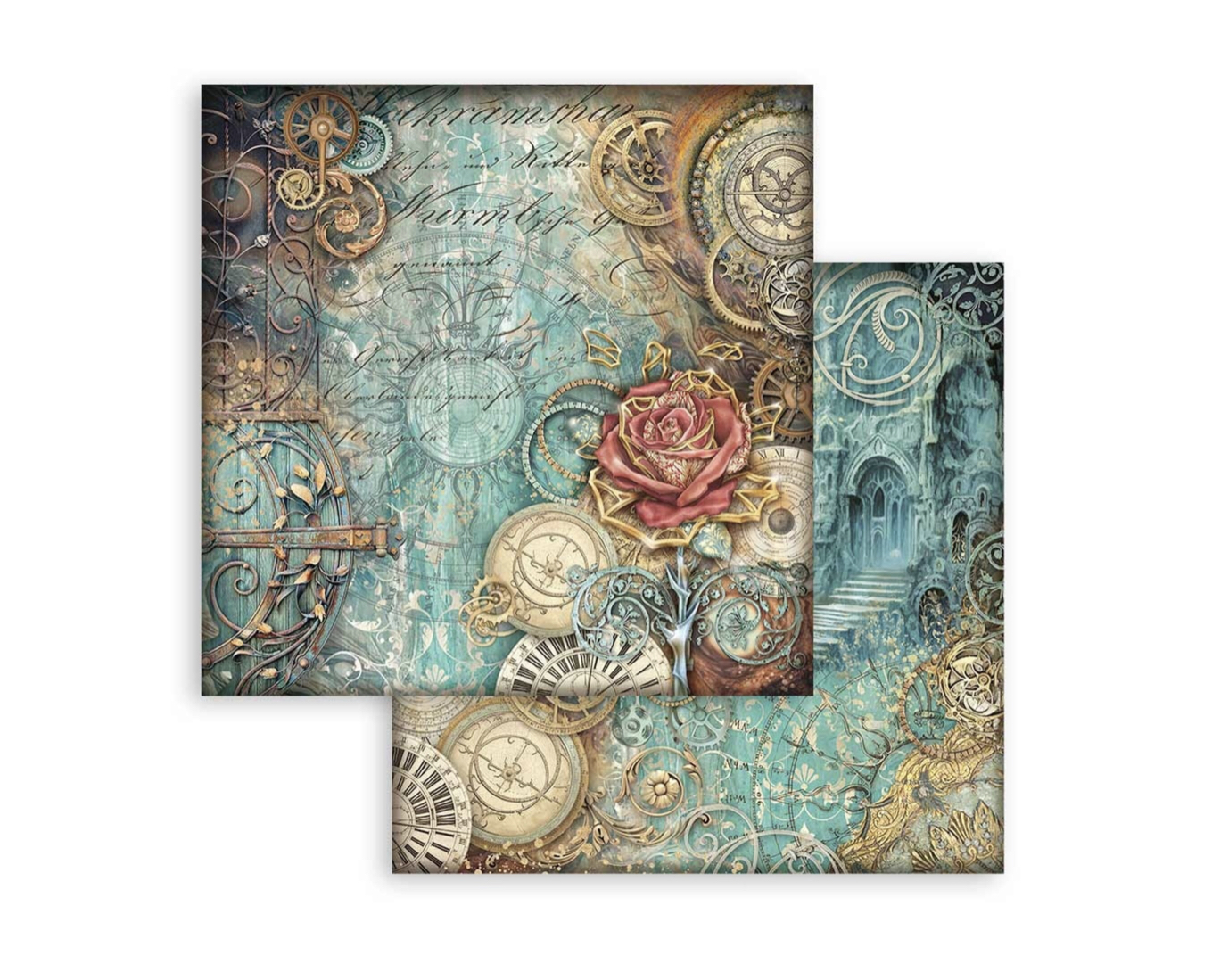 Stamperia Paper Pad 12X12 - Sir Vagabond in Fantasy World - 3