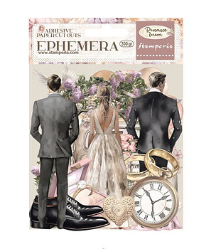Stamperia Romance Forever Ceremony Edition Adhesive Cut-outs Ephemera 