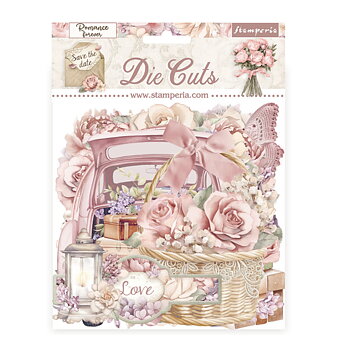 Stamperia Romance Forever Journaling Edition Die Cuts 