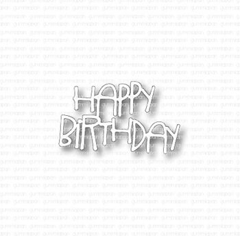 Gummiapan dies - Happy Birthday