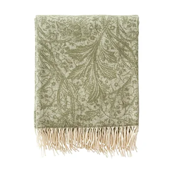 Exklusiv Arcadia pläd av William Morris by Klippan Yllefabrik