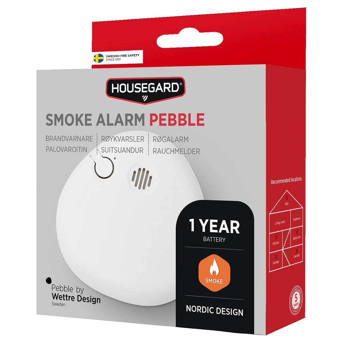 Brandvarnare pebble sa700 - 2