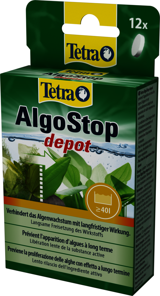 Tetra AlgoStop depot 12 tabletter