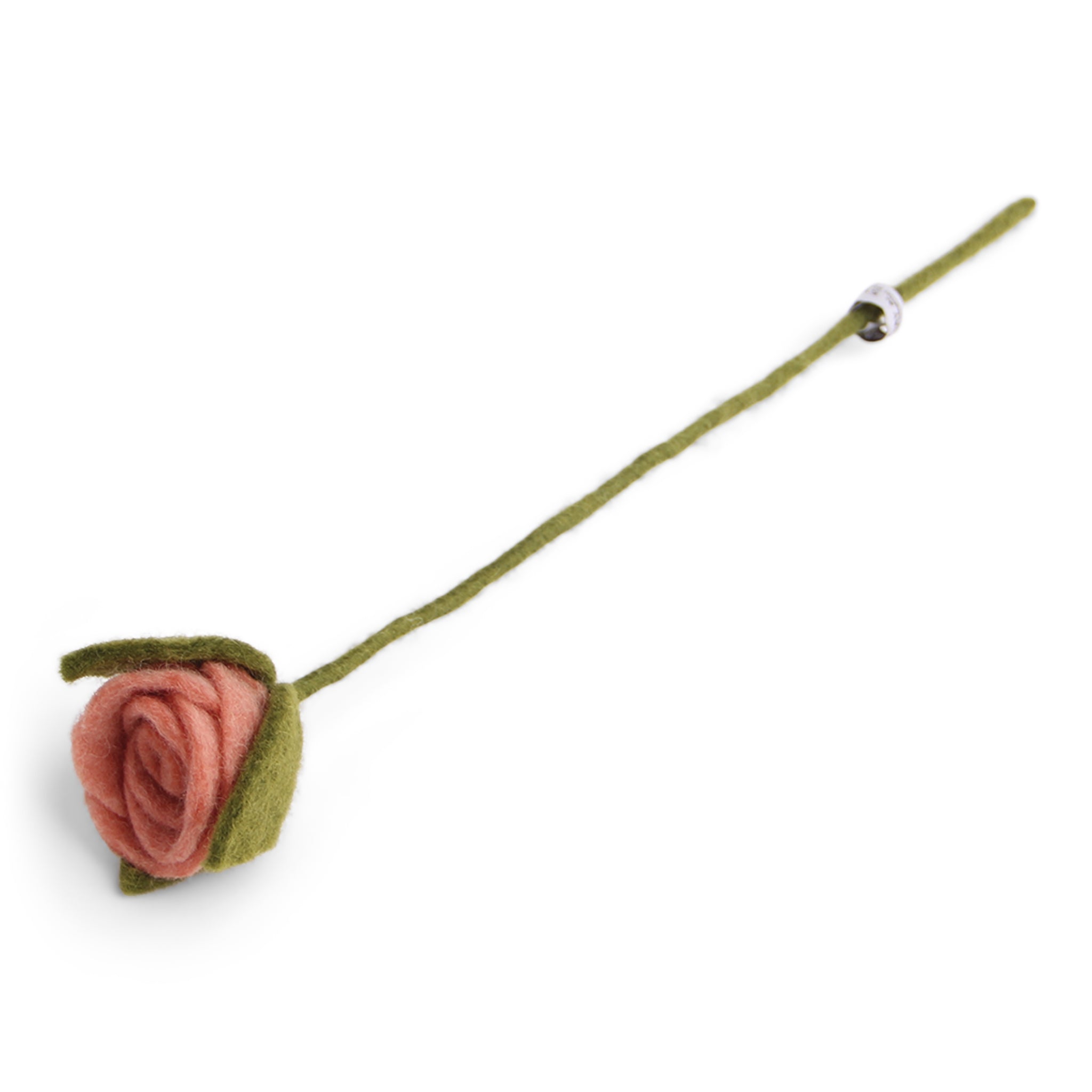Hellrote einzelne Rose