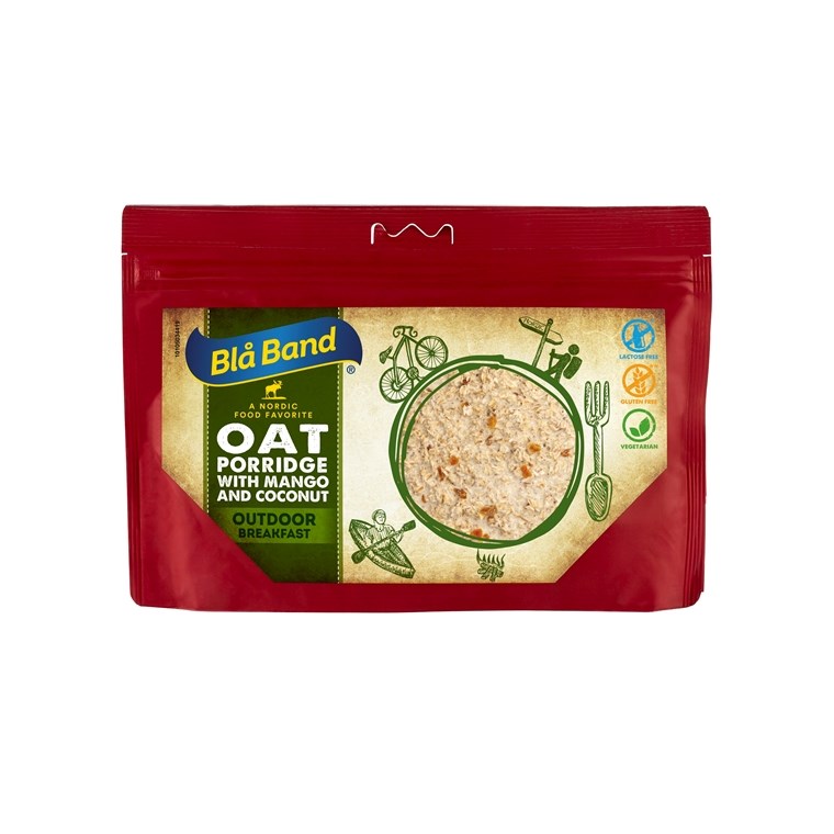 Havregröt med mango & kokos, Blå Band