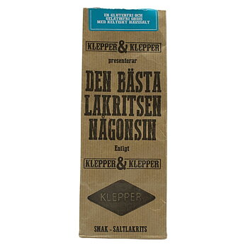 Klepper Lakrits Saltlakrits