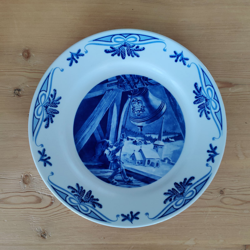 Jultallrik - 1972 av Jenny Nyström