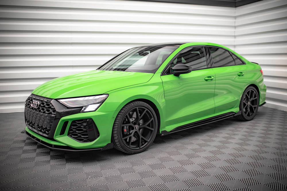 Maxton - STREET PRO SIDE SKIRTS DIFFUSERS + FLAPS AUDI RS3 SEDAN 8Y - 4
