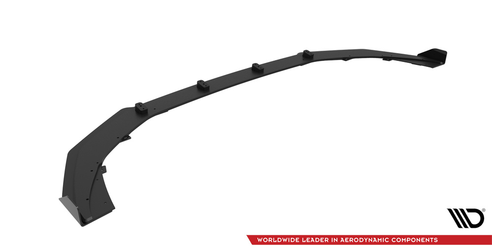 Maxton - STREET PRO FRONT SPLITTER V.1 + FLAPS AUDI RS3 8Y - 6