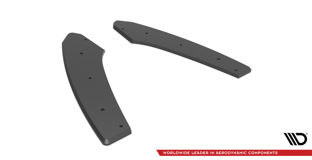 Maxton - STREET PRO REAR SIDE SPLITTERS AUDI S3 SEDAN 8Y - 5