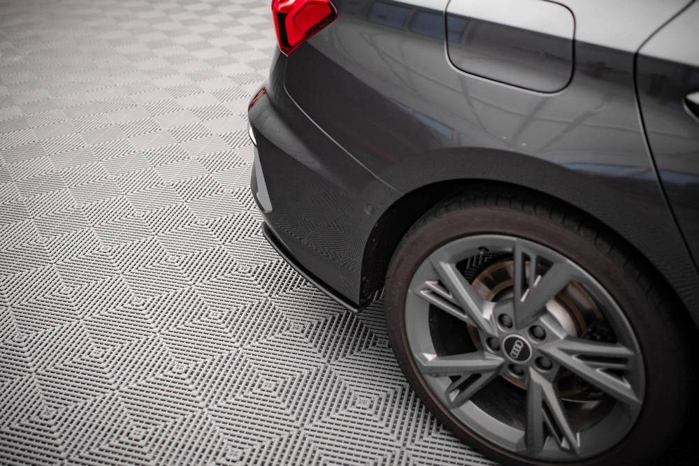 Maxton - STREET PRO REAR SIDE SPLITTERS AUDI S3 SEDAN 8Y - 2