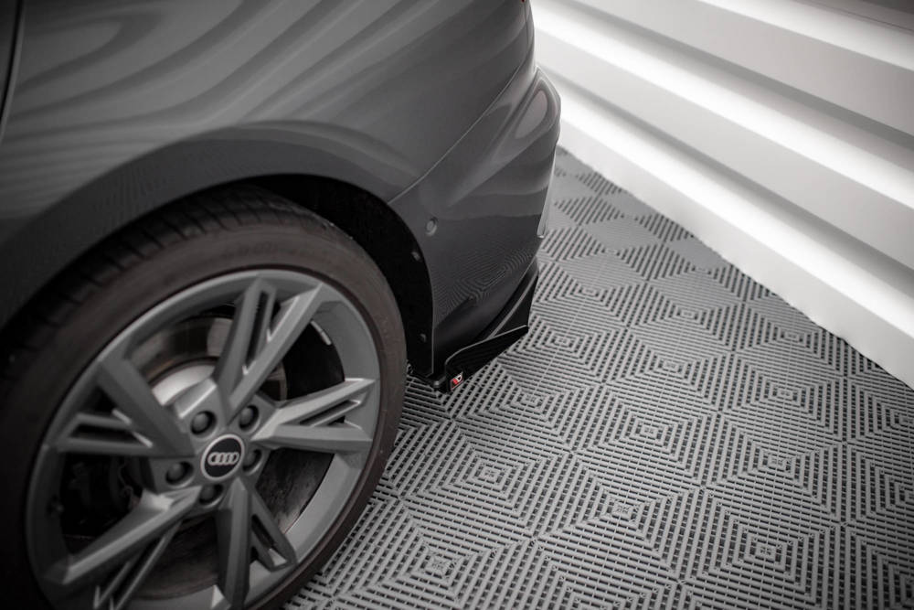 Maxton - STREET PRO REAR SIDE SPLITTERS + FLAPS AUDI S3 SEDAN 8Y - 2