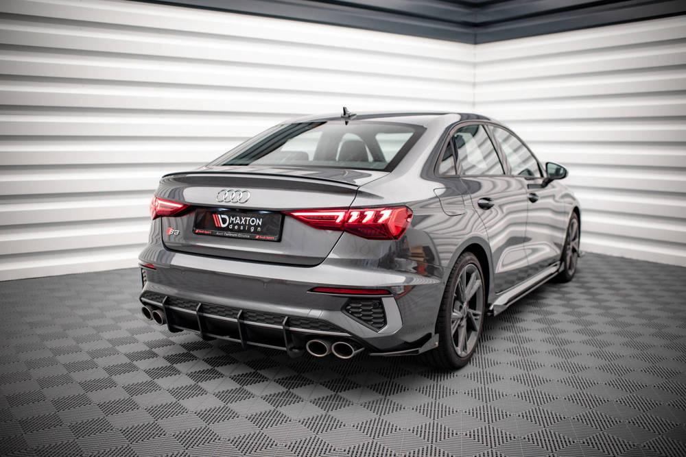 Maxton - STREET PRO REAR SIDE SPLITTERS + FLAPS AUDI S3 SEDAN 8Y - 3