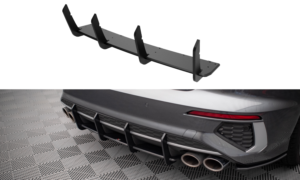 Maxton - STREET PRO REAR DIFFUSER AUDI S3 SEDAN 8Y