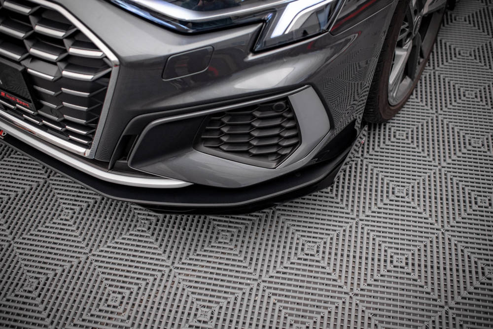 Maxton - STREET PRO FRONT SPLITTER V.1 + FLAPS AUDI S3 / A3 S-LINE 8Y - 4