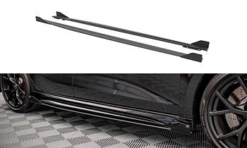 Maxton - STREET PRO SIDE SKIRTS DIFFUSERS + FLAPS AUDI RS3 SPORTBACK 8Y
