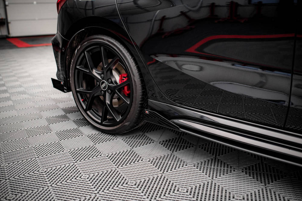 Maxton - STREET PRO SIDE SKIRTS DIFFUSERS + FLAPS AUDI RS3 SPORTBACK 8Y - 4