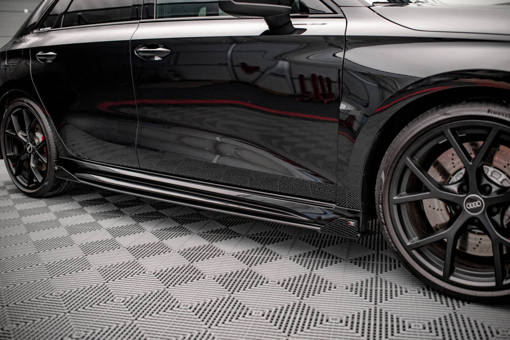 Maxton - STREET PRO SIDE SKIRTS DIFFUSERS + FLAPS AUDI RS3 SPORTBACK 8Y - 3