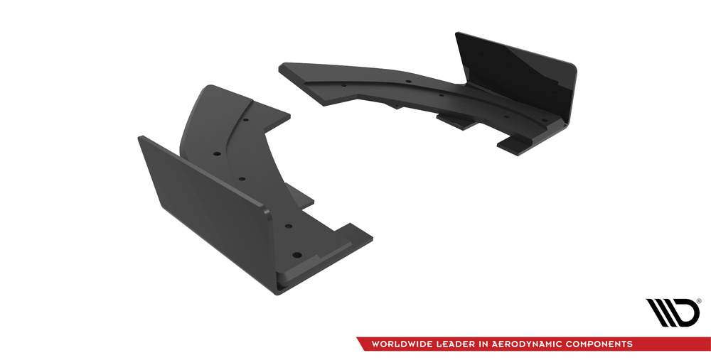 Maxton - STREET PRO REAR SIDE SPLITTERS + FLAPS AUDI RS3 SPORTBACK 8Y - 5