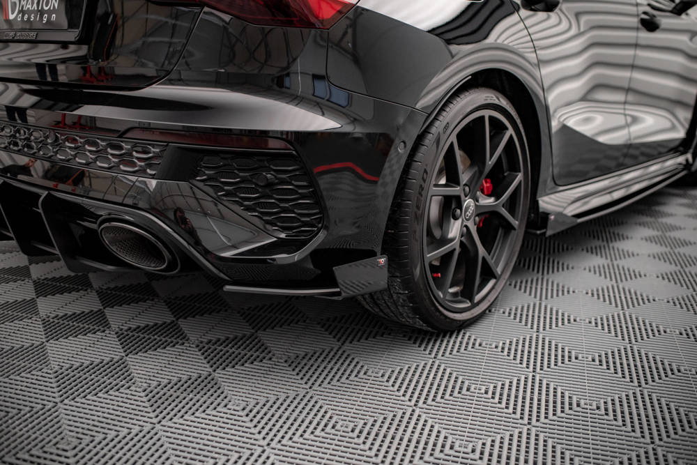 Maxton - STREET PRO REAR SIDE SPLITTERS + FLAPS AUDI RS3 SPORTBACK 8Y - 2