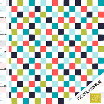 CHECKS - TURQUOISE