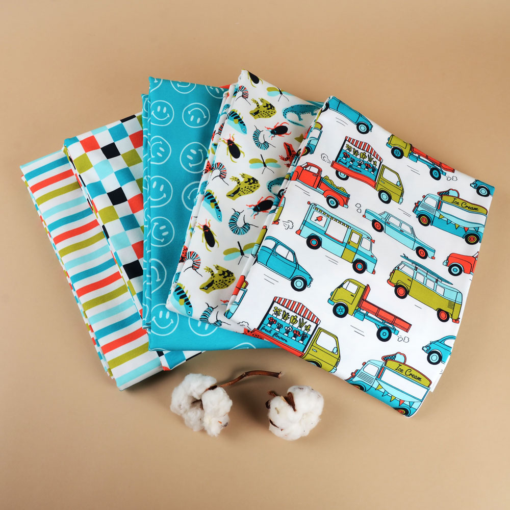CHECKS - TURQUOISE - 9