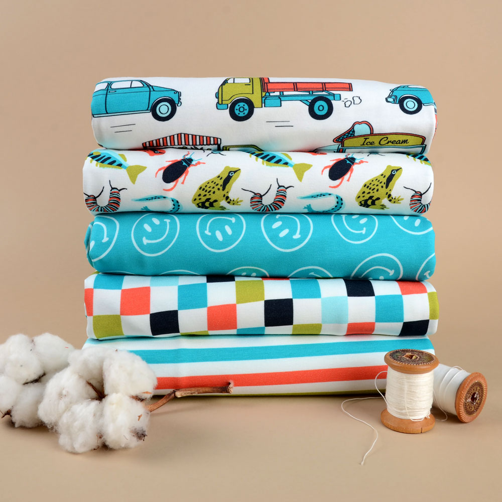 CHECKS - TURQUOISE - 5