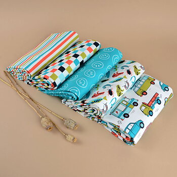 CHECKS - TURQUOISE