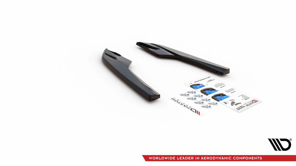 Maxton - REAR SIDE SPLITTERS AUDI S3 SEDAN 8V - 6