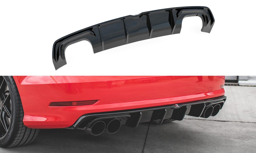 Maxton - REAR VALANCE AUDI S3 SEDAN 8V