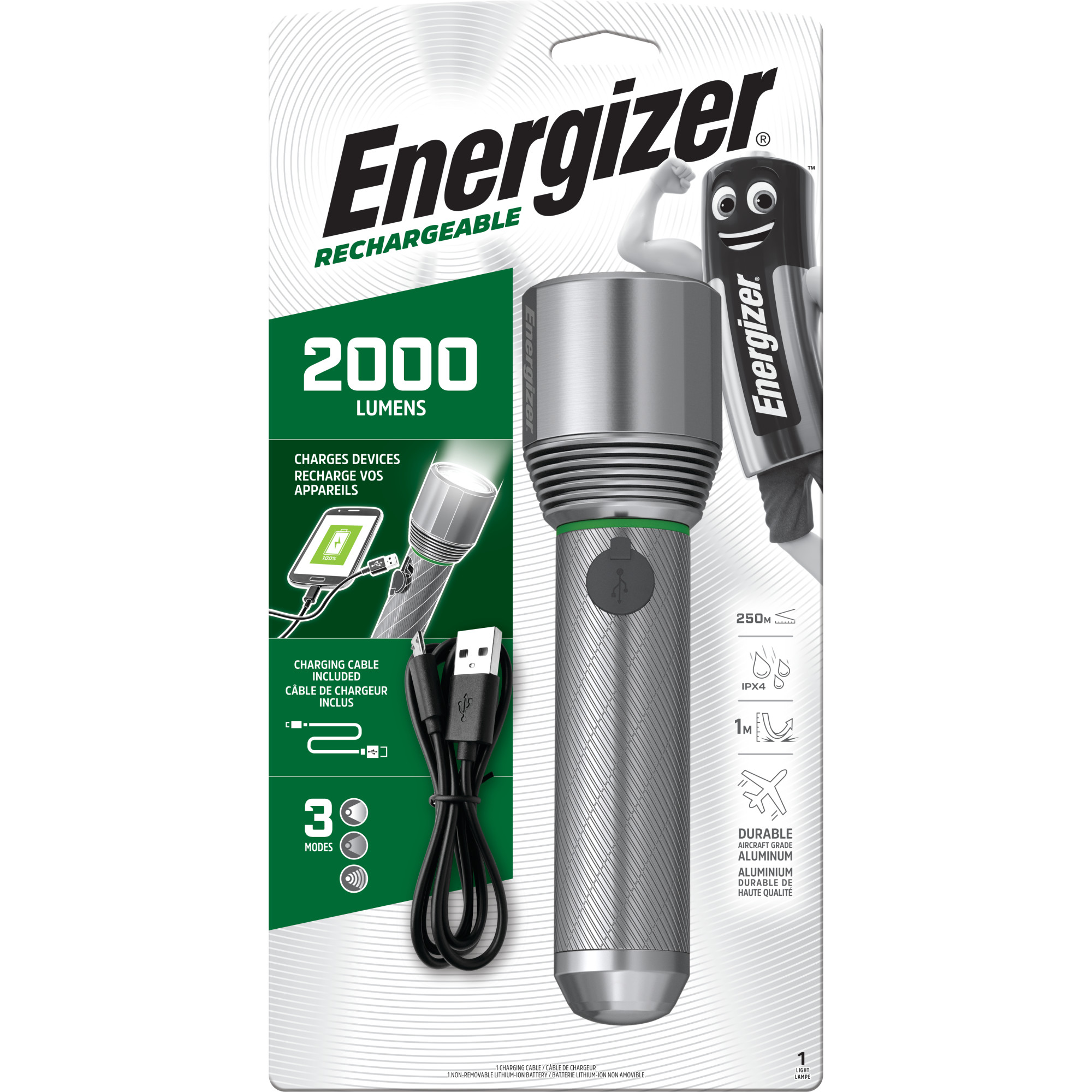 Metal Rechargeable 2000